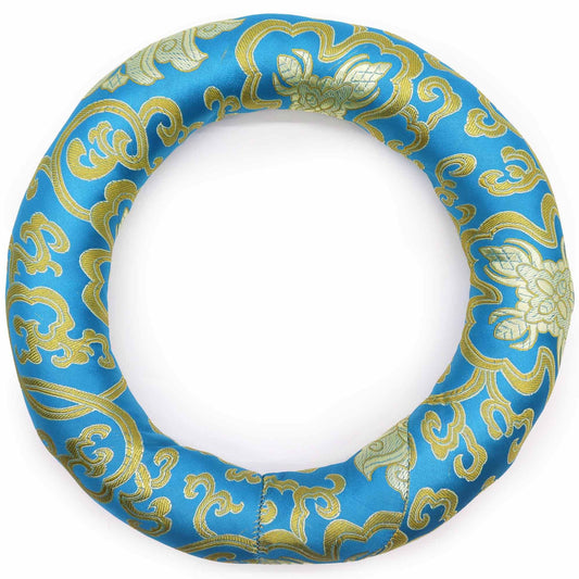 Polished Hoop Cushion 24cm (for 26cm+ Singing Bowl) - Assorted Colours featuring natural patterning and unique variations - Luna Panther