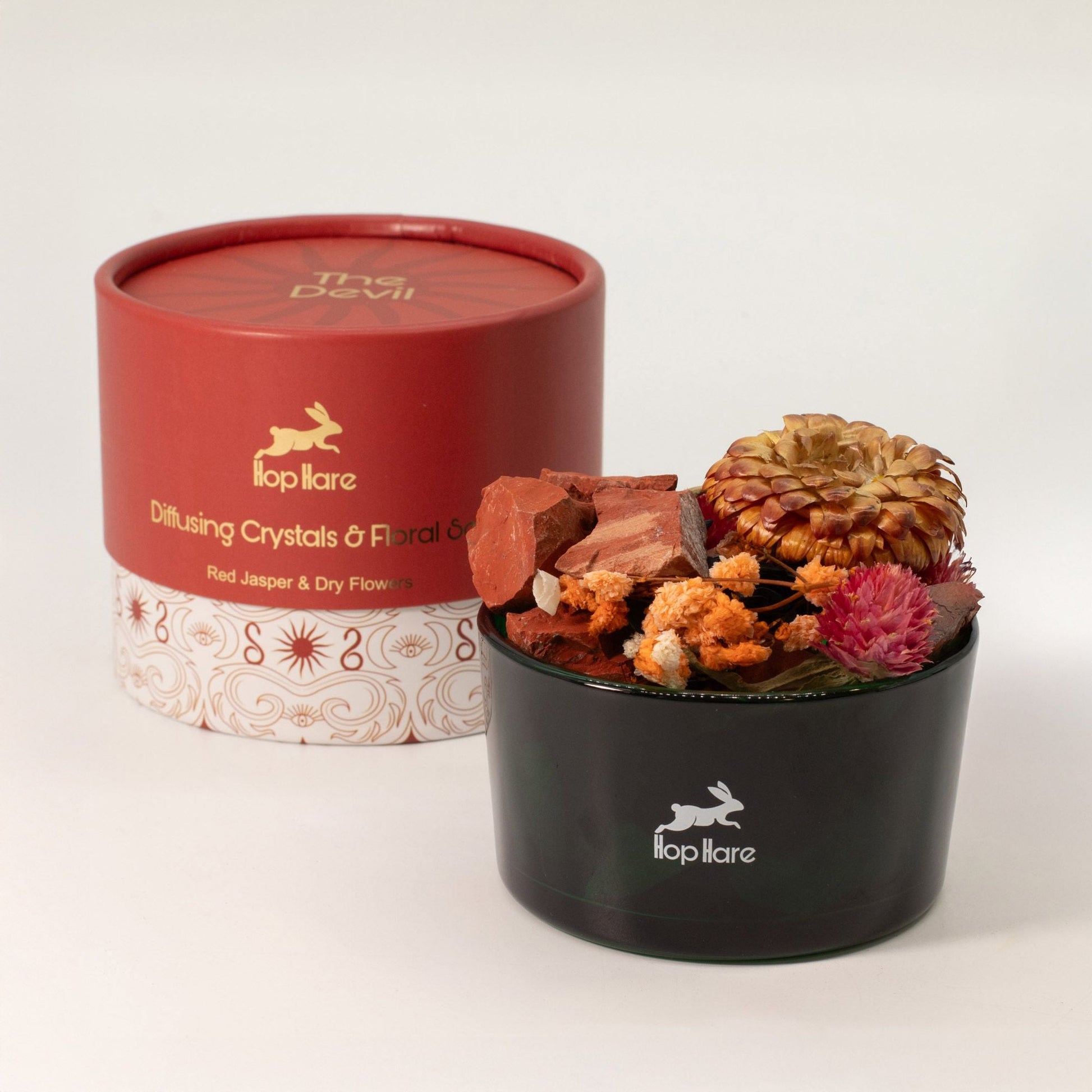 Hop Hare Diffusing Crystals & Floral Set - The Devil - Luna Panther