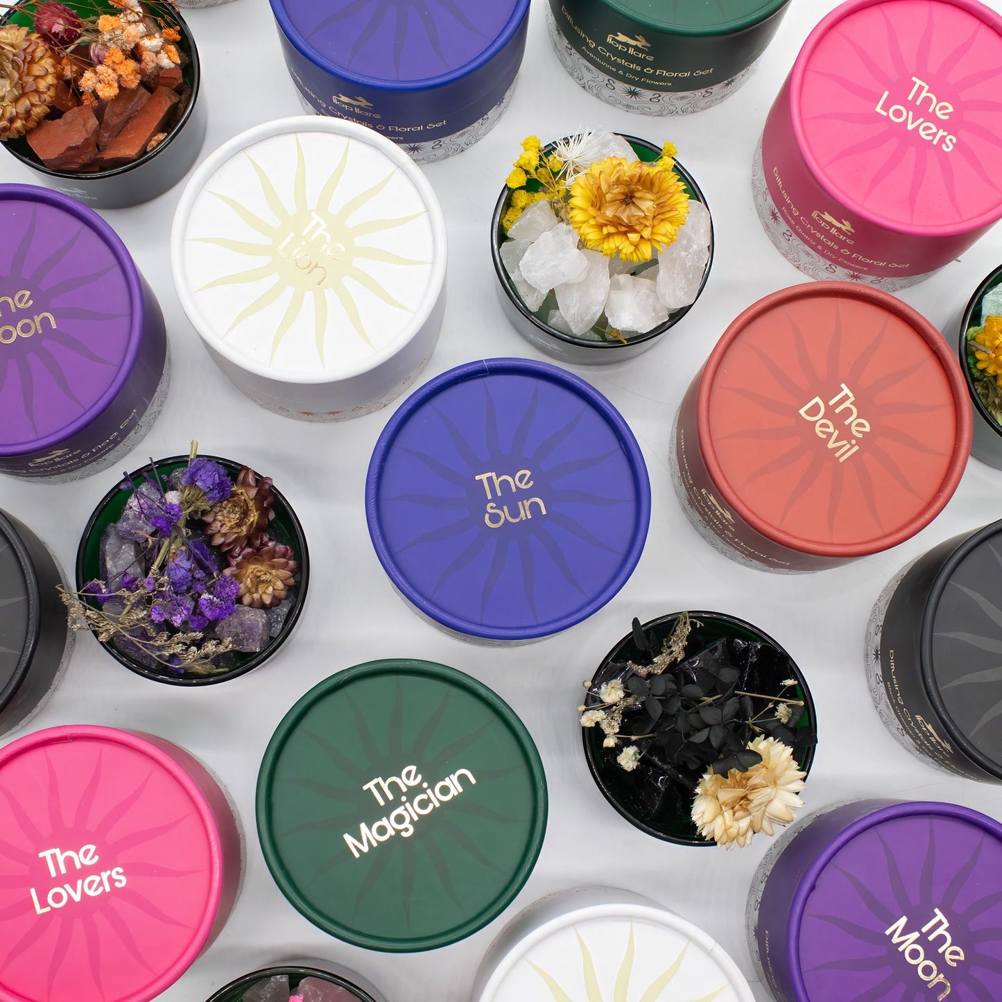 Hop Hare Diffusing Crystals & Floral Set - The Magician - Luna Panther