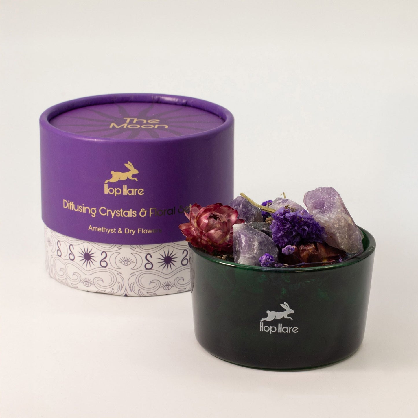 Hop Hare Diffusing Crystals & Floral Set - The Moon - Luna Panther