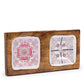 Hop Hare Enameled Double Trinket Tray - Cupid & Lion - Luna Panther