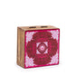Hop Hare Small Enameled Square Box - Heart & Cupid - Luna Panther