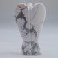 Howlite Angel Carving 27g 52mm - Luna Panther