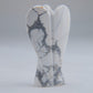 Howlite Angel Carving 27g 52mm - Luna Panther