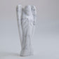 Howlite Angel Carving 58g 75mm - Luna Panther