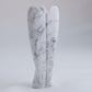 Howlite Angel Carving 58g 80mm - Luna Panther
