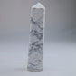 Howlite Crystal Tower 130g - Luna Panther