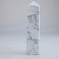 Howlite Crystal Tower 161g - Luna Panther