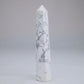 Howlite Point 107mm 85g - Luna Panther
