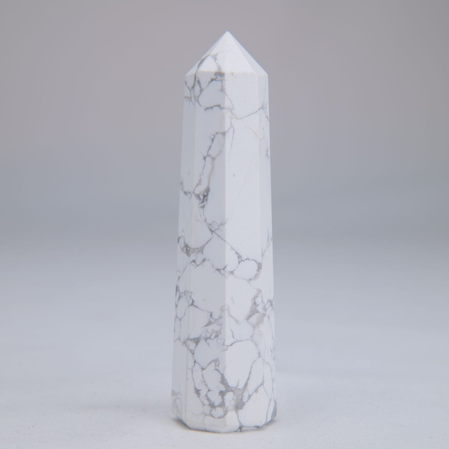 Howlite Point 78mm 54g - Luna Panther