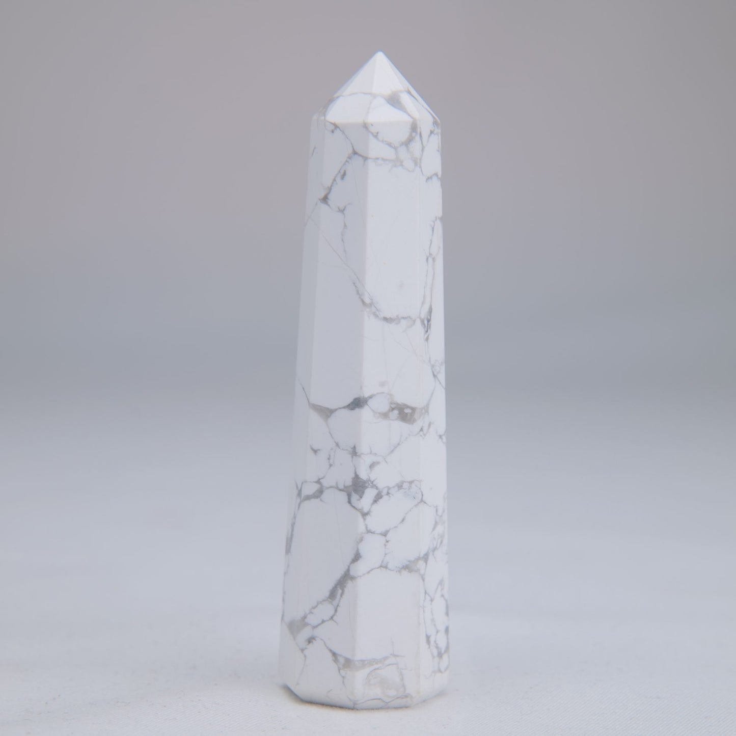 Howlite Point 78mm 54g - Luna Panther