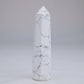 Howlite Point 78mm 54g - Luna Panther