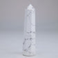 Howlite Point 78mm 54g - Luna Panther