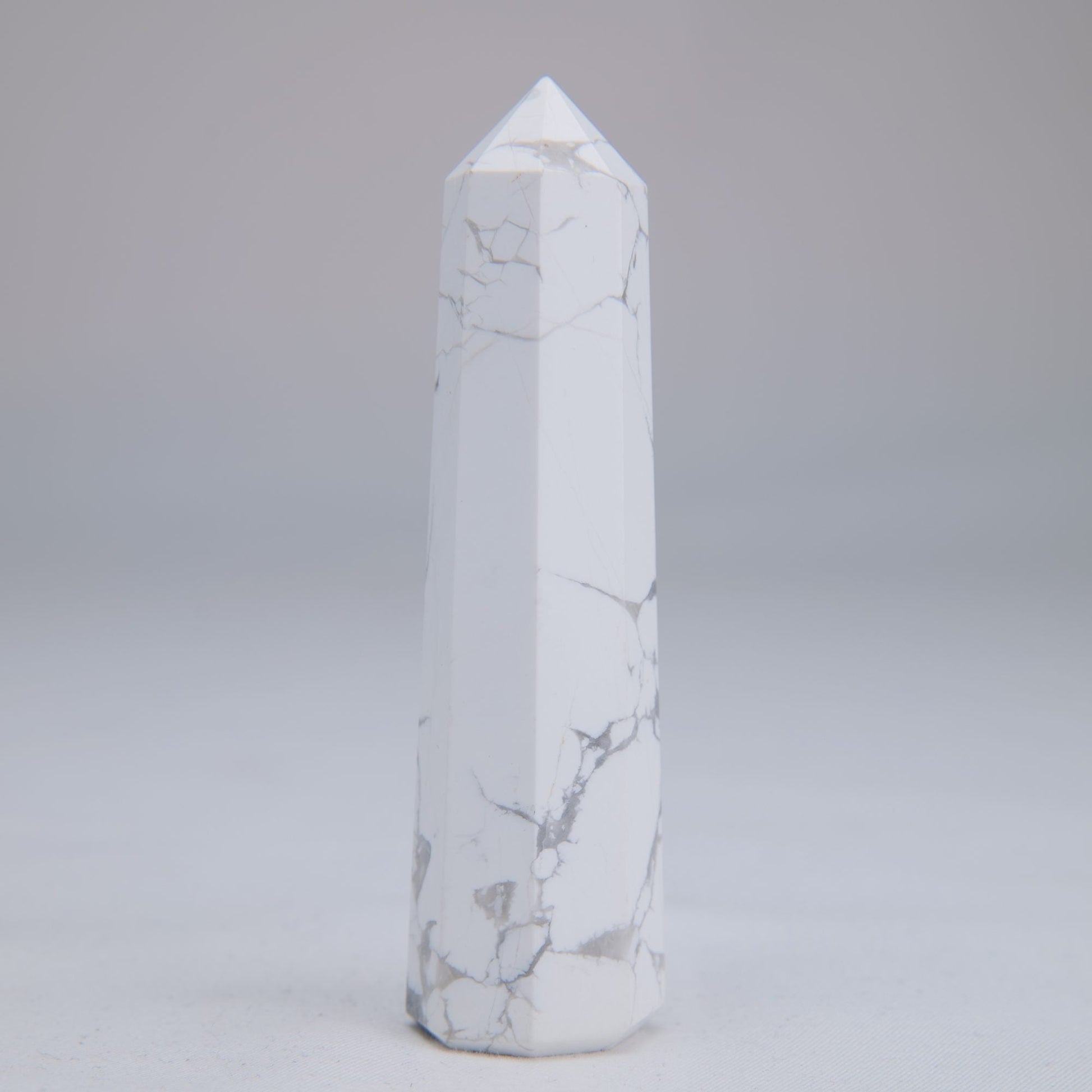 Howlite Point 78mm 54g - Luna Panther