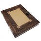 Huge Customisable Visitor Leather Book 10x13 (200 pages) - Luna Panther
