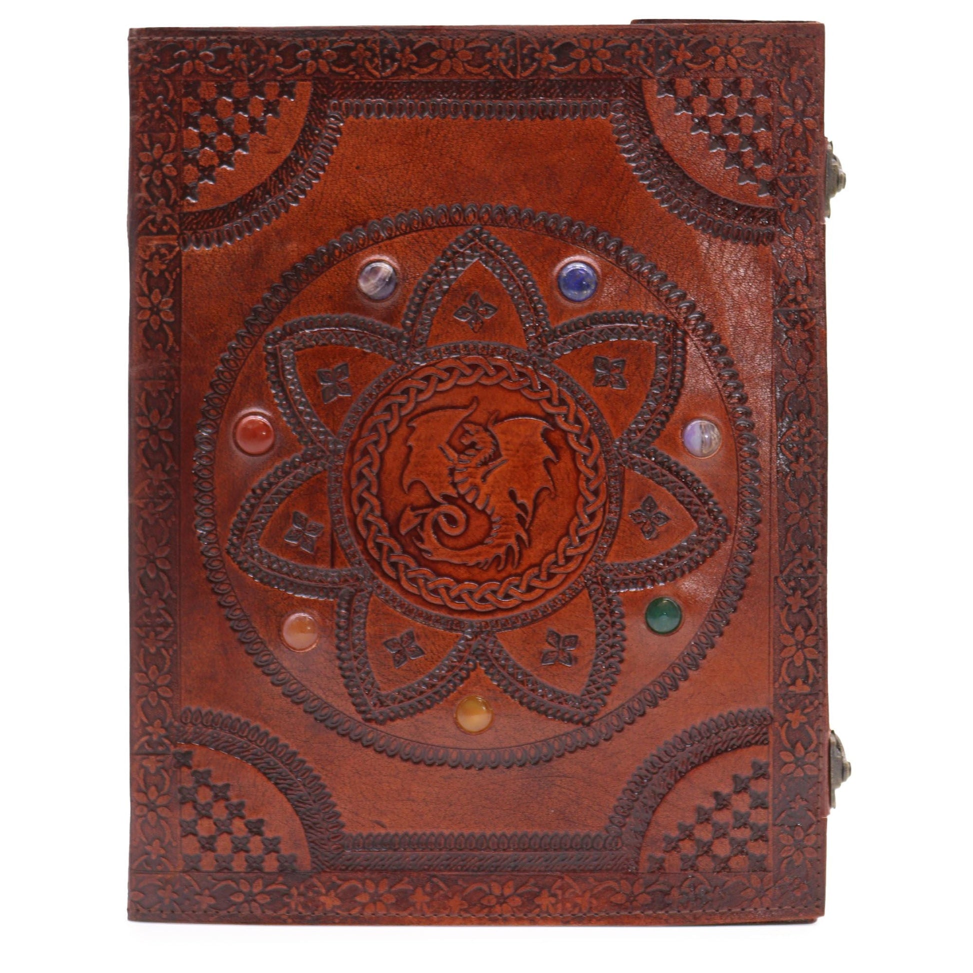 Huge Tomb Book - Chakra Stones Dragon Mandala 100 Pages - 25x34cm - Luna Panther