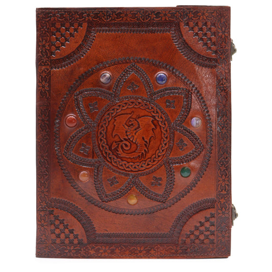 Huge Tomb Book - Chakra Stones Dragon Mandala 100 Pages - 25x34cm - Luna Panther