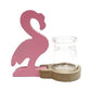 Hydroponic Home Decor - Pink Flamingo Pot - Luna Panther