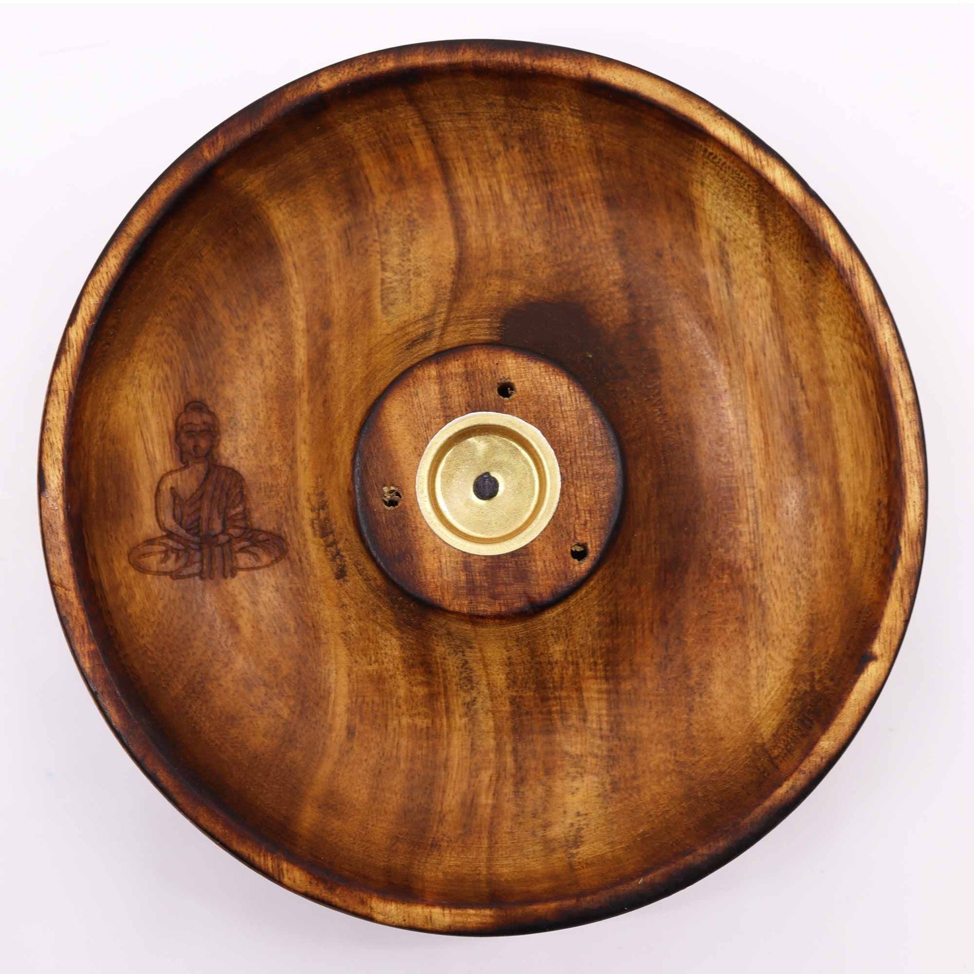 Incense Stick & Cone Burner Disc - Buddha - Luna Panther