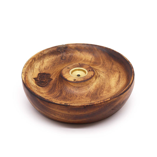 Incense Stick & Cone Burner Disc - Hamsa - Luna Panther