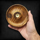 Incense Stick & Cone Burner Disc - Om - Luna Panther