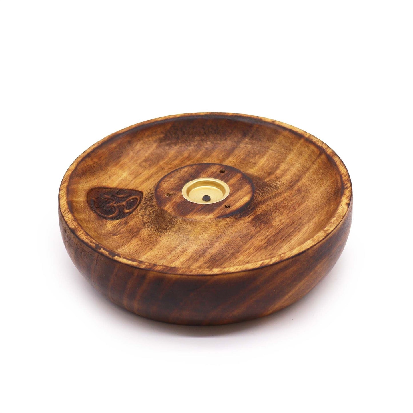 Incense Stick & Cone Burner Disc - Om - Luna Panther