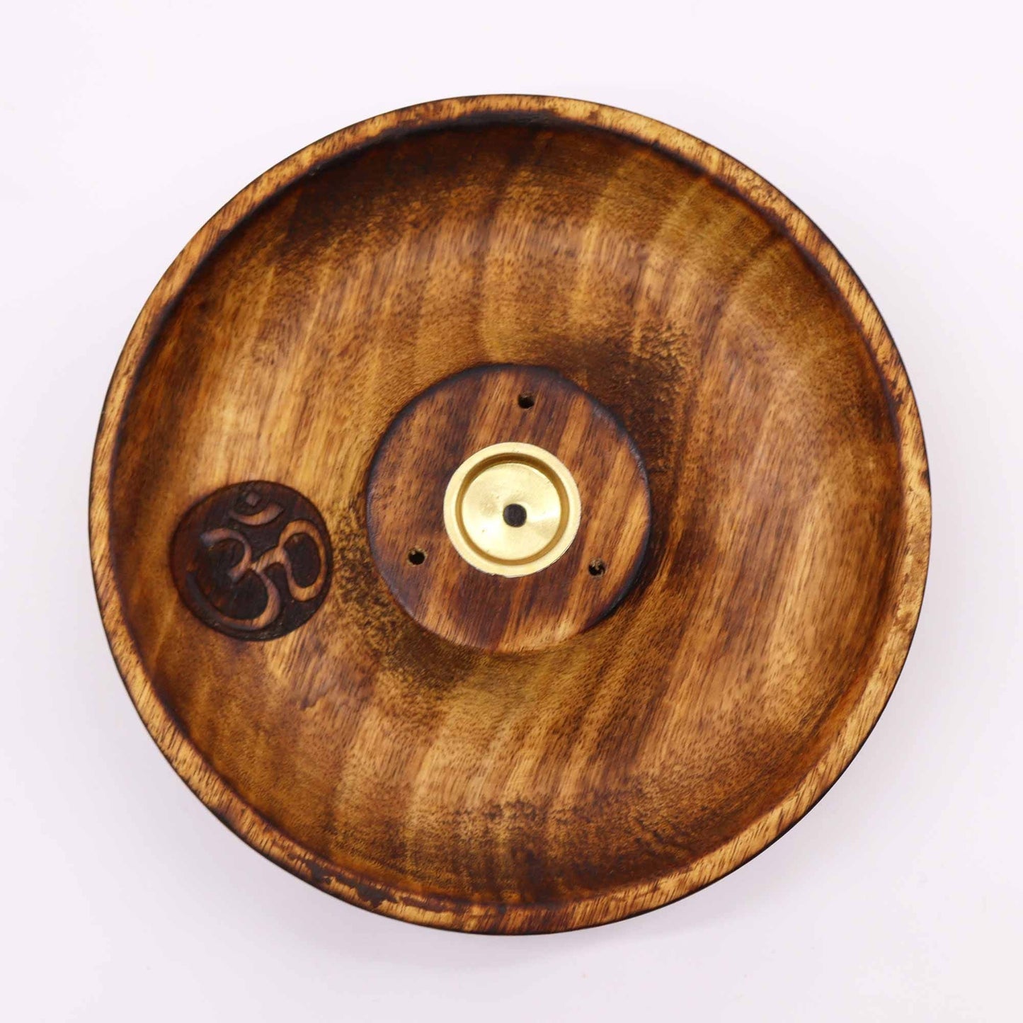 Incense Stick & Cone Burner Disc - Om - Luna Panther