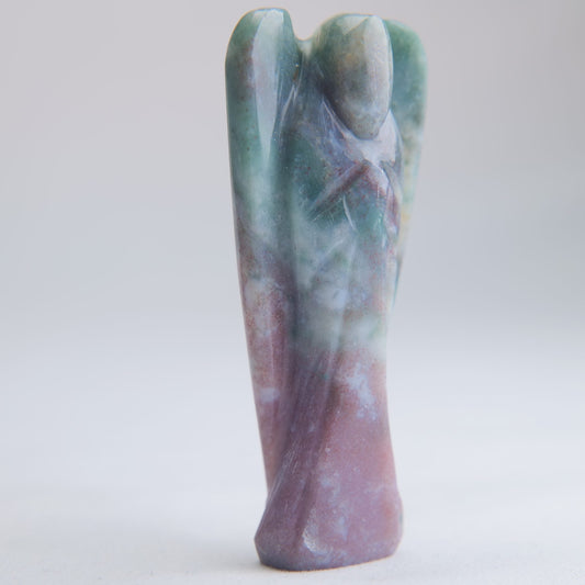Indian Agate Angel Carving 48g 80mm - Luna Panther alternate view