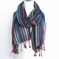 Indian Boho Scarves - 22x72cm - Random Blues - Luna Panther