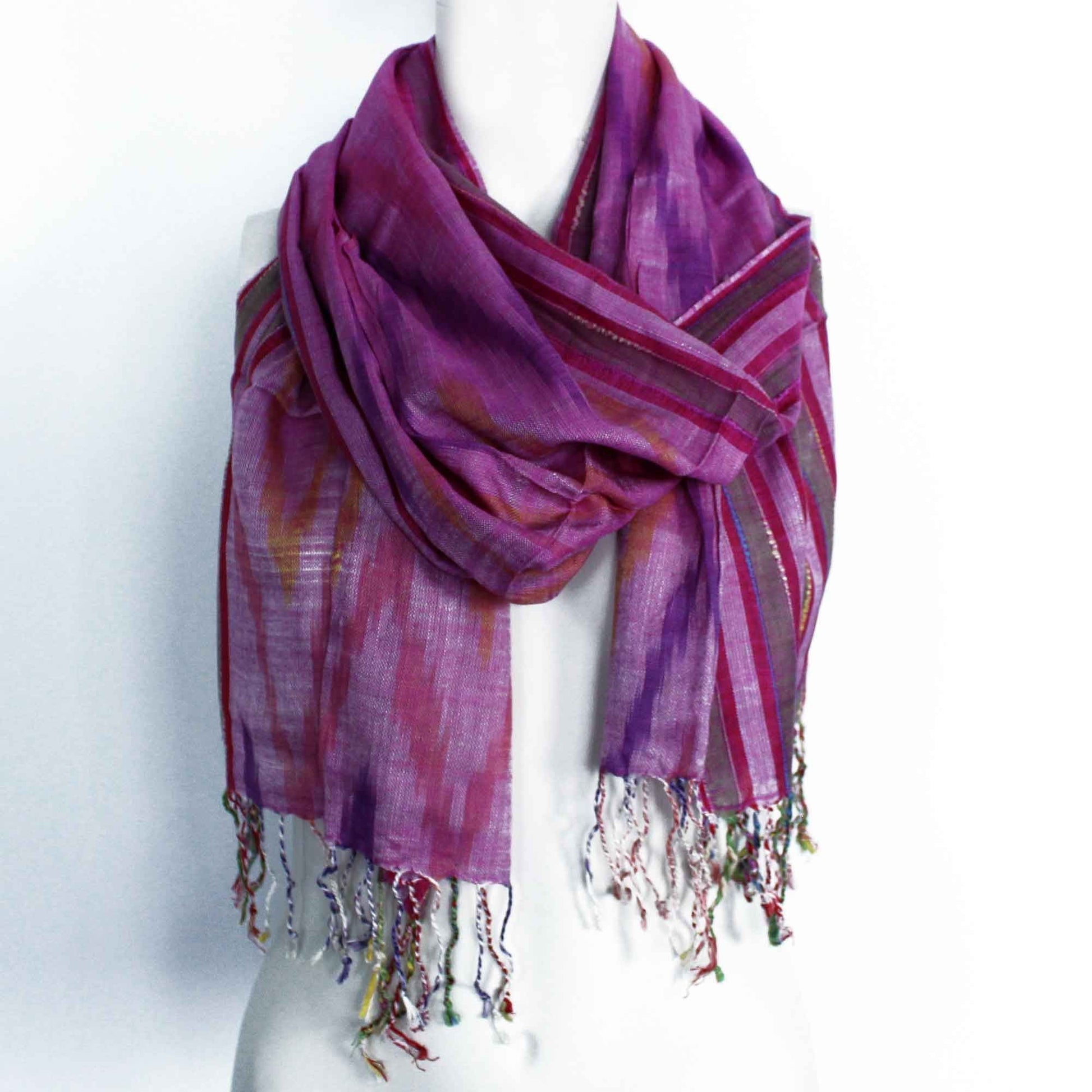 Indian Boho Scarves - 22x72cm - Random Blues - Luna Panther
