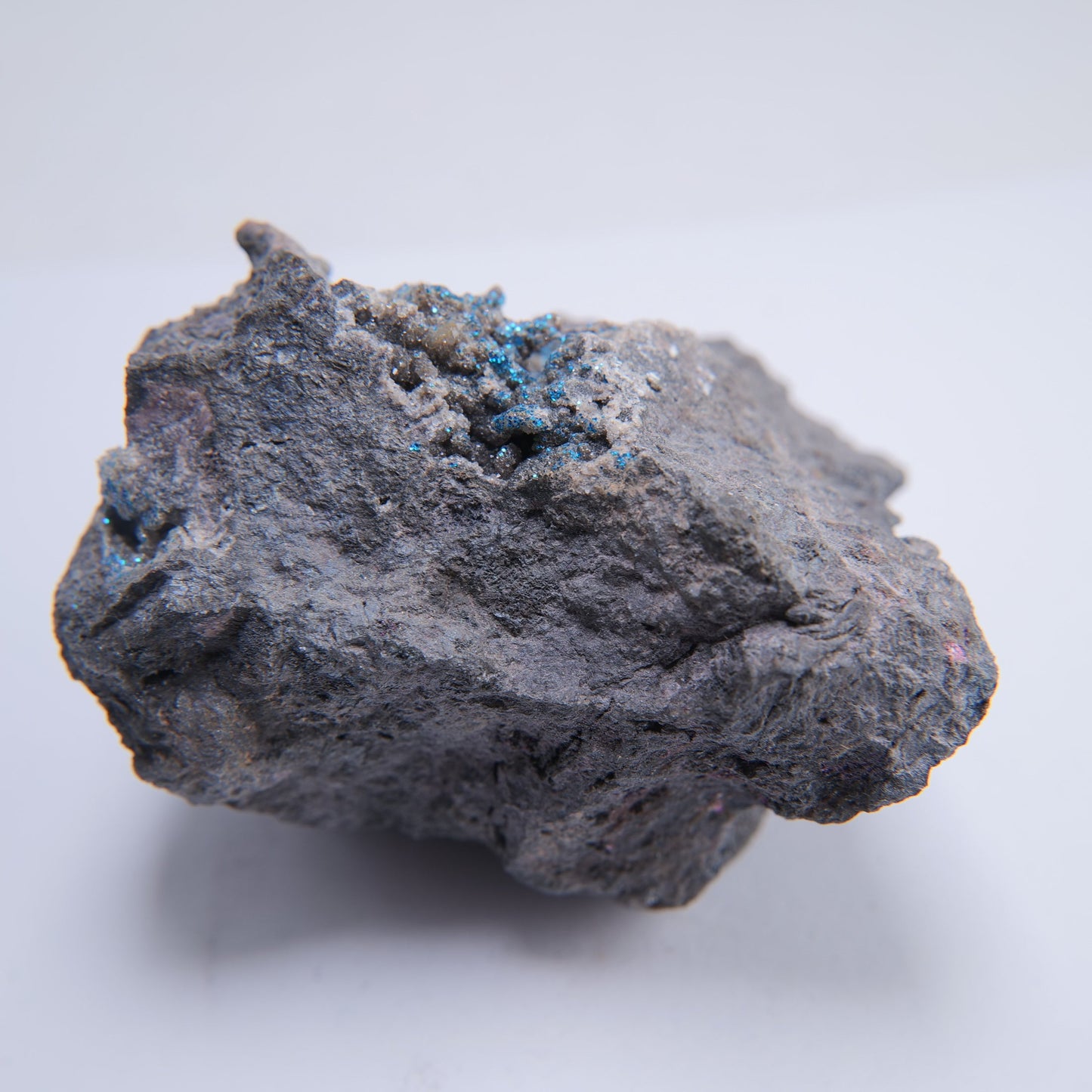 Iridescent Copper Sulphide on Matrix - 514g — minerals, image 5 of 8.