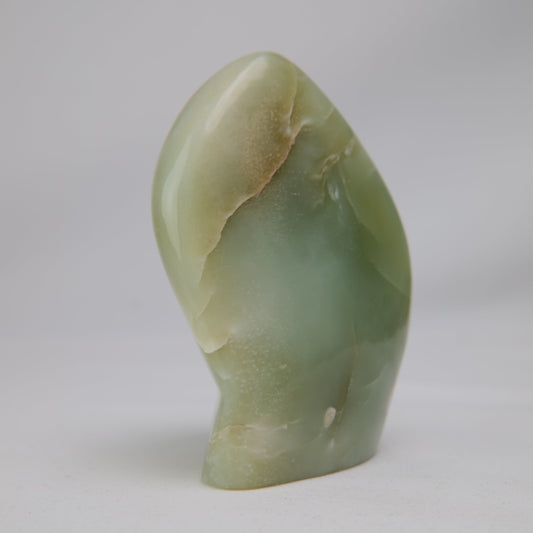 Jade Serpentine Freeform — one-of-a-kind natural crystal, product image 2 of 9. alternate view