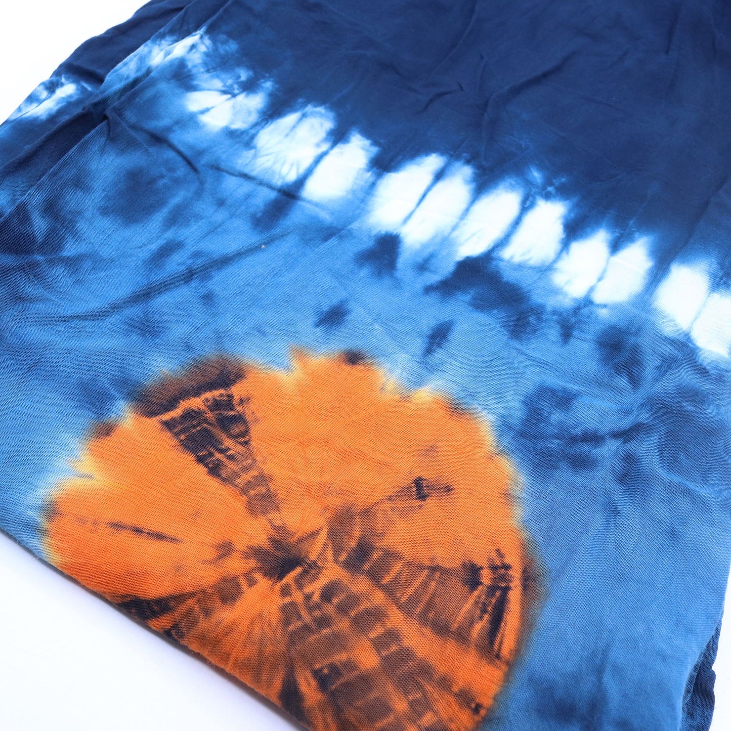 Japanese Style Lounge Pants - Teal & Orange - L - Luna Panther