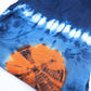 Japanese Style Lounge Pants - Teal & Orange - L - Luna Panther