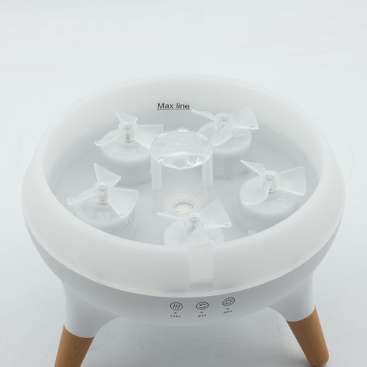 Jellyfish Puff Effect Aroma Diffuser with Colour - Changing LED - Luna Panther