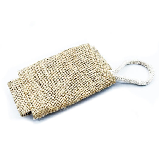 Jute Scrub Soap Pouch - Natural - Luna Panther alternate view