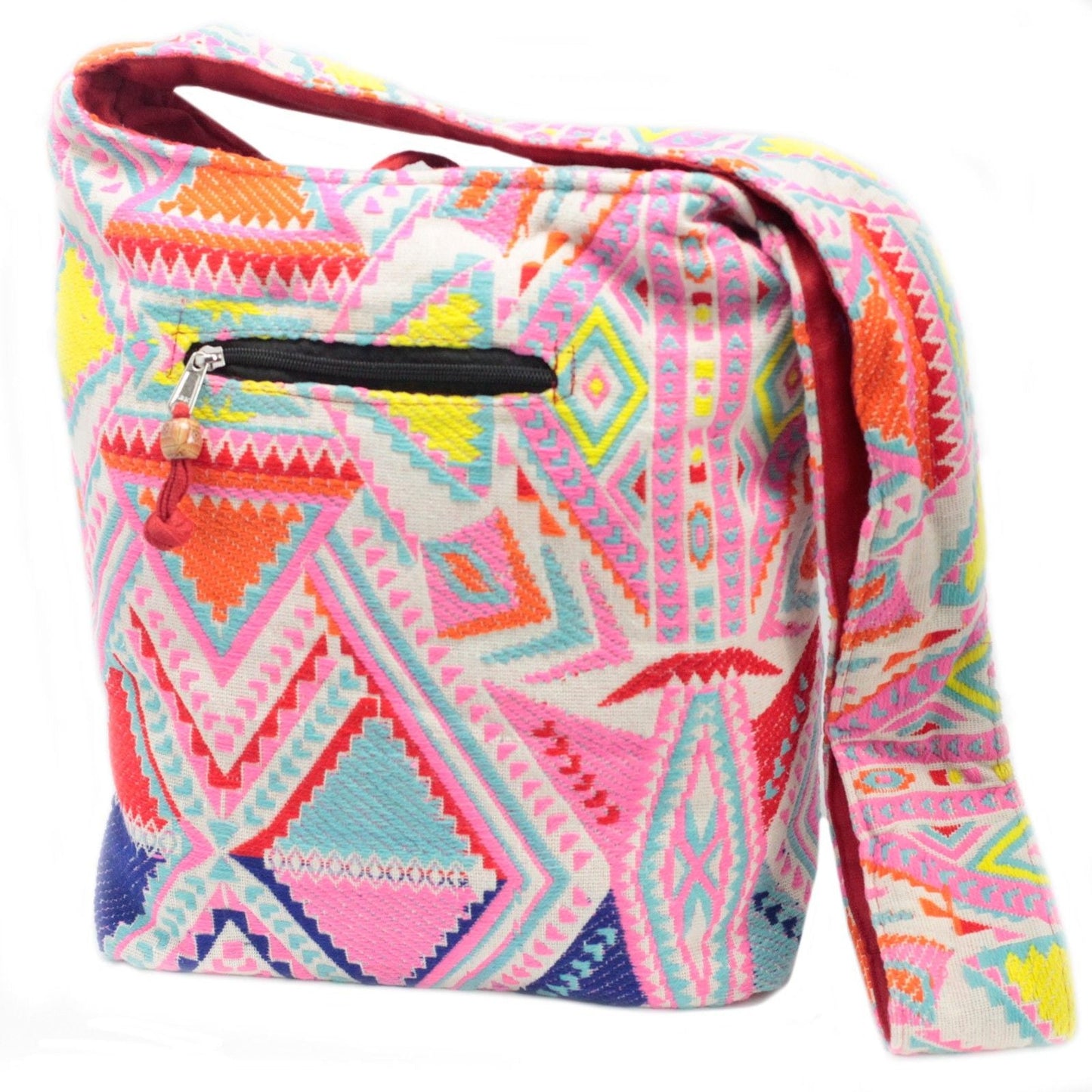 Polished Kathmandu Big Bag - Sunrise featuring natural patterning and unique variations - Luna Panther