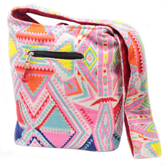 Polished Kathmandu Big Bag - Sunrise featuring natural patterning and unique variations - Luna Panther