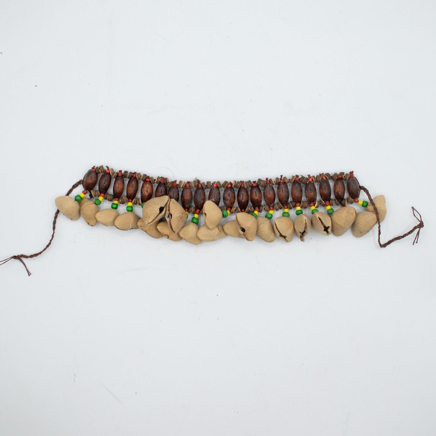 Kenari Shell Ankle Shaker - Rattle Bracelet (20 Shells) - Luna Panther