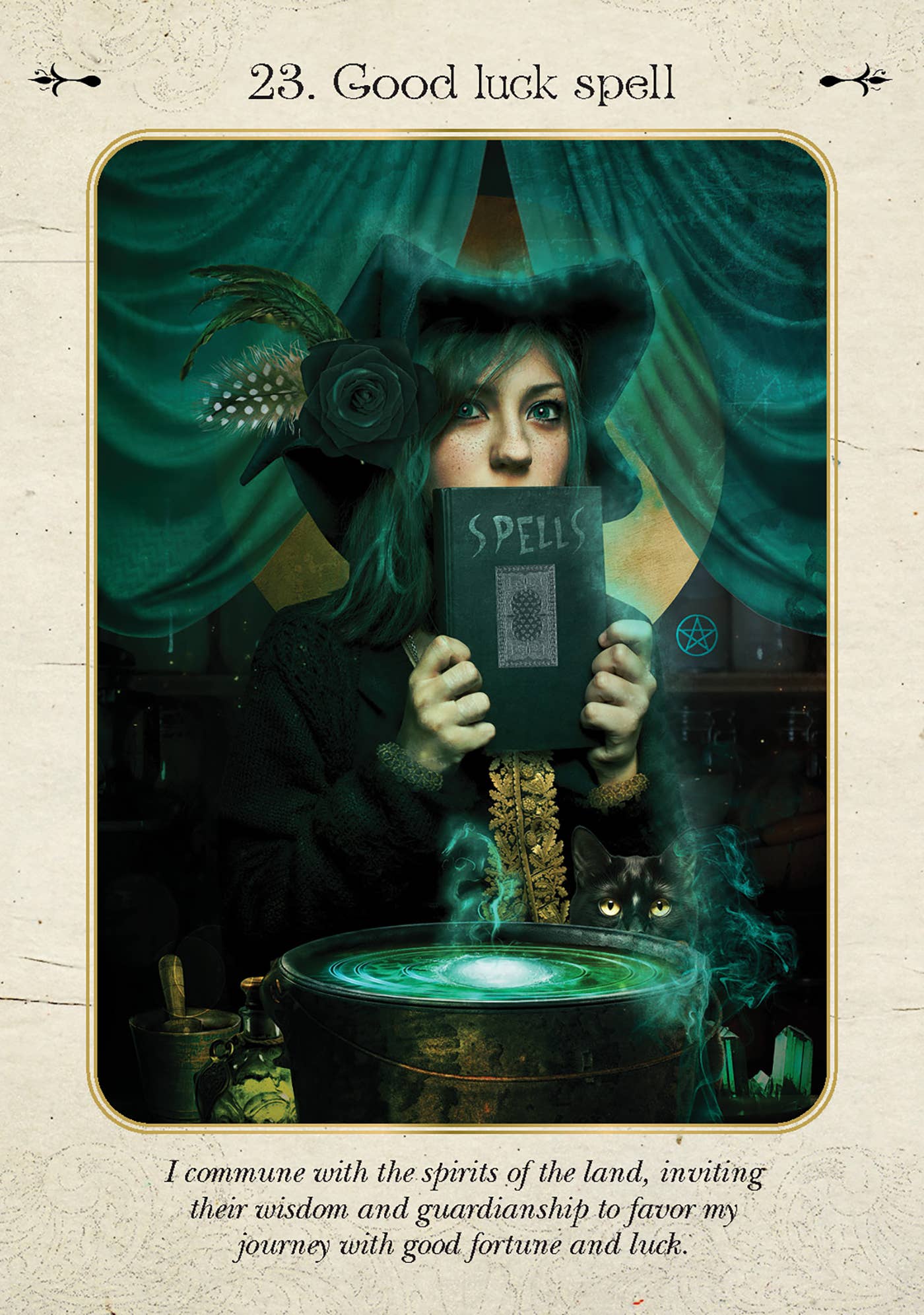 Kitchen Witch Oracle - Luna Panther