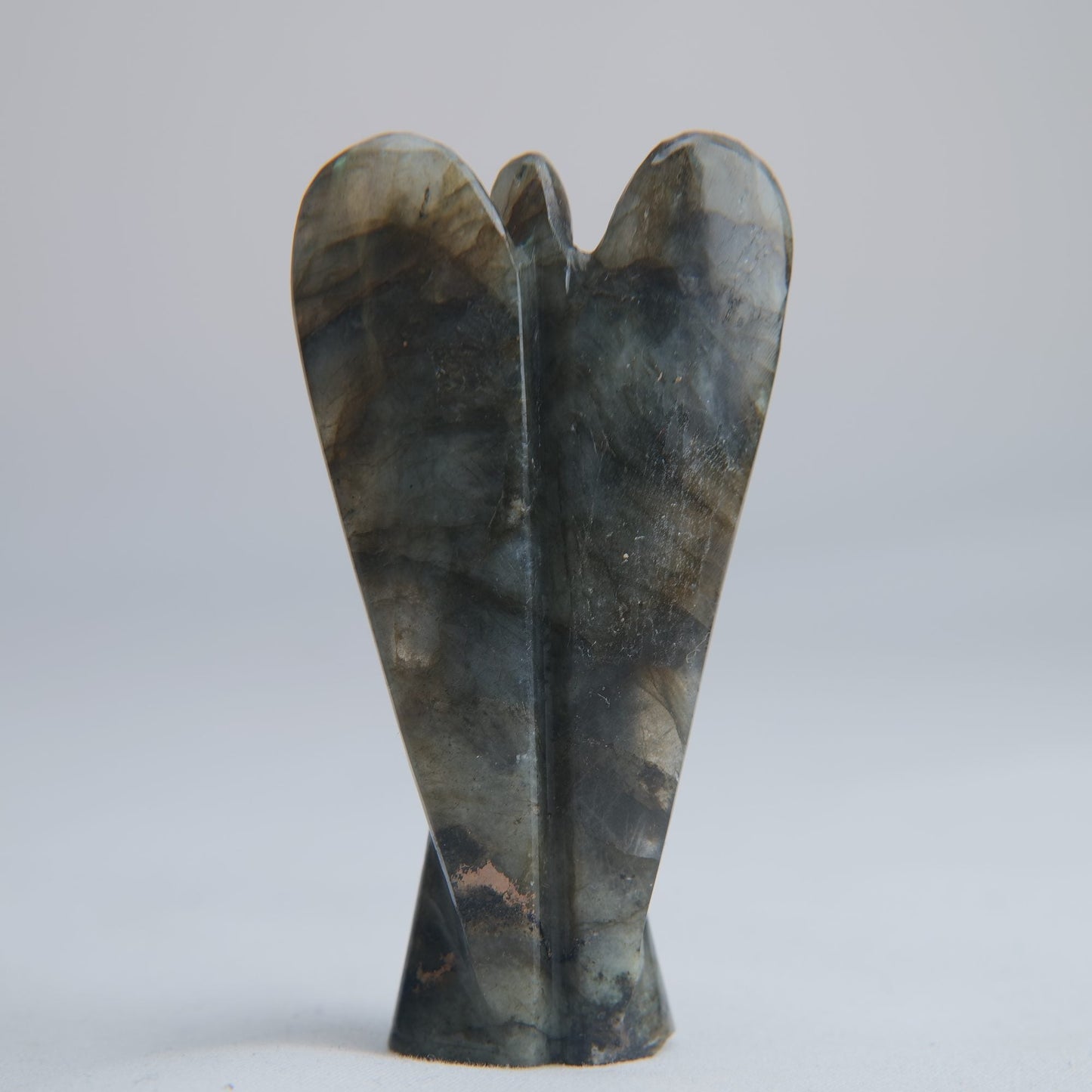 Labradorite Angel Carving 60g 80mm - Luna Panther