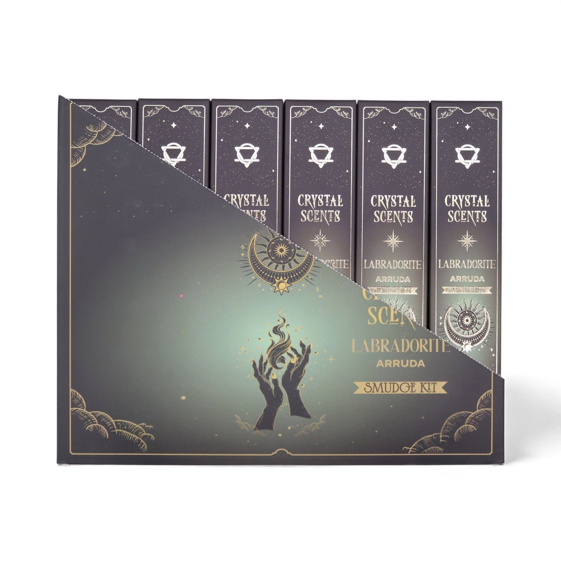 Labradorite Crystal Scents Smudge Incense - Arruda - Luna Panther