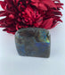 Polished Labradorite Free Form 141grams featuring blue flash and iridescent shimmer - Luna Panther