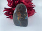 Polished Labradorite Free Form 232Grams featuring blue flash and iridescent shimmer - Luna Panther