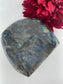 Polished Labradorite Free Form 290Grams featuring blue flash and iridescent shimmer - Luna Panther