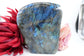 Polished Labradorite Freeform - 1417g featuring blue flash and iridescent shimmer - Luna Panther