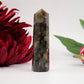 Polished Labradorite Tower 65g featuring blue flash and iridescent shimmer - Luna Panther