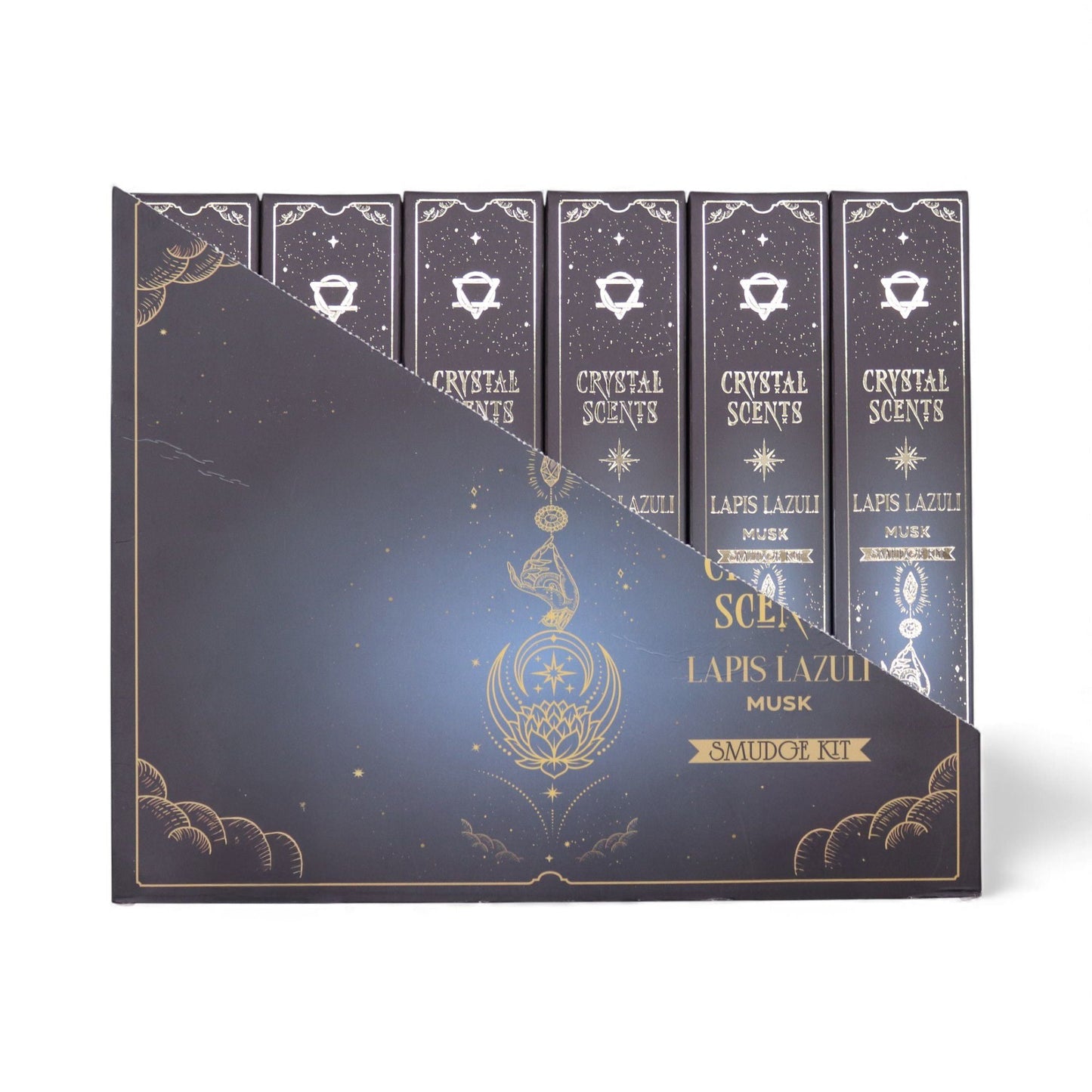 Lapis Crystal Scents Smudge Incense - Musk - Luna Panther