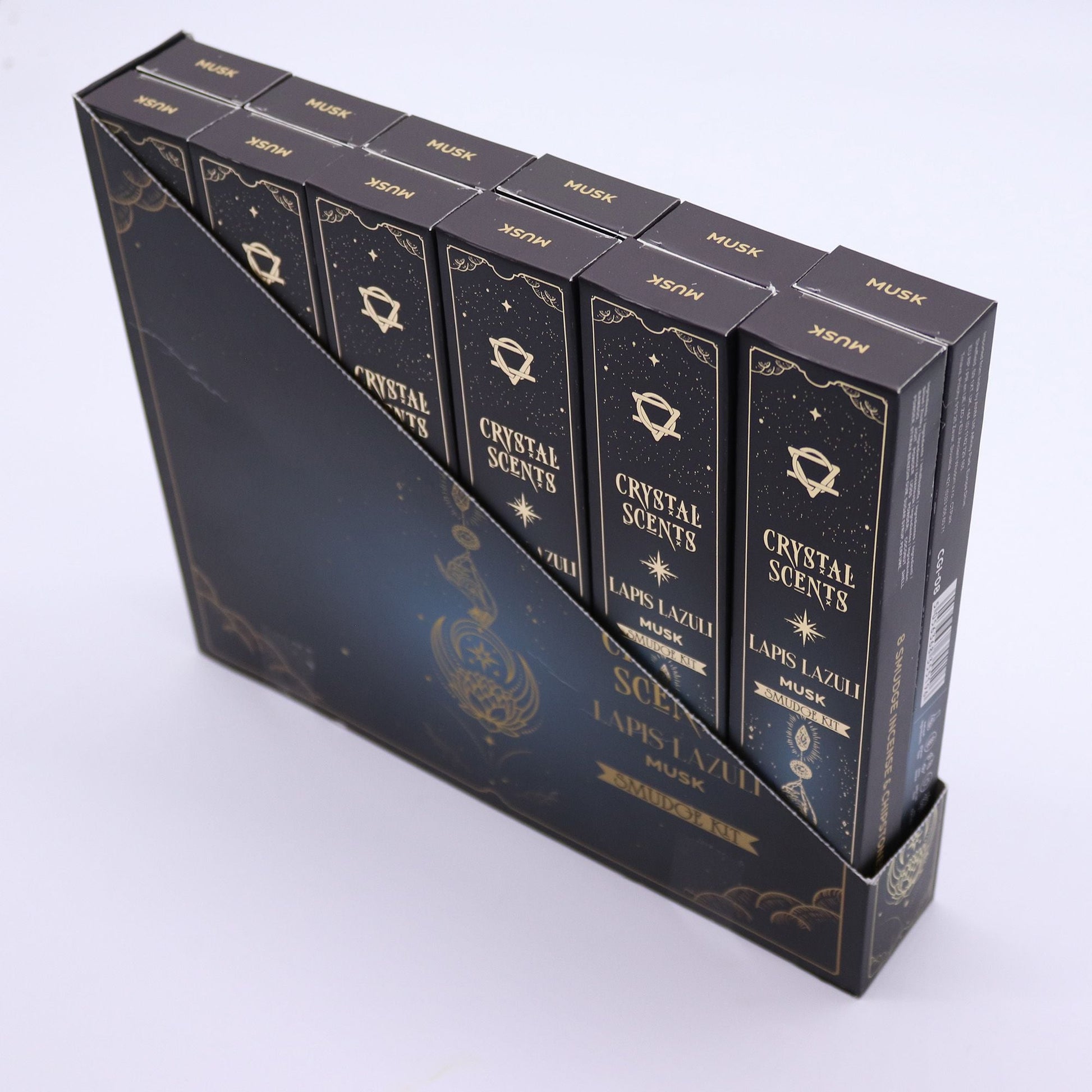 Lapis Crystal Scents Smudge Incense - Musk - Luna Panther