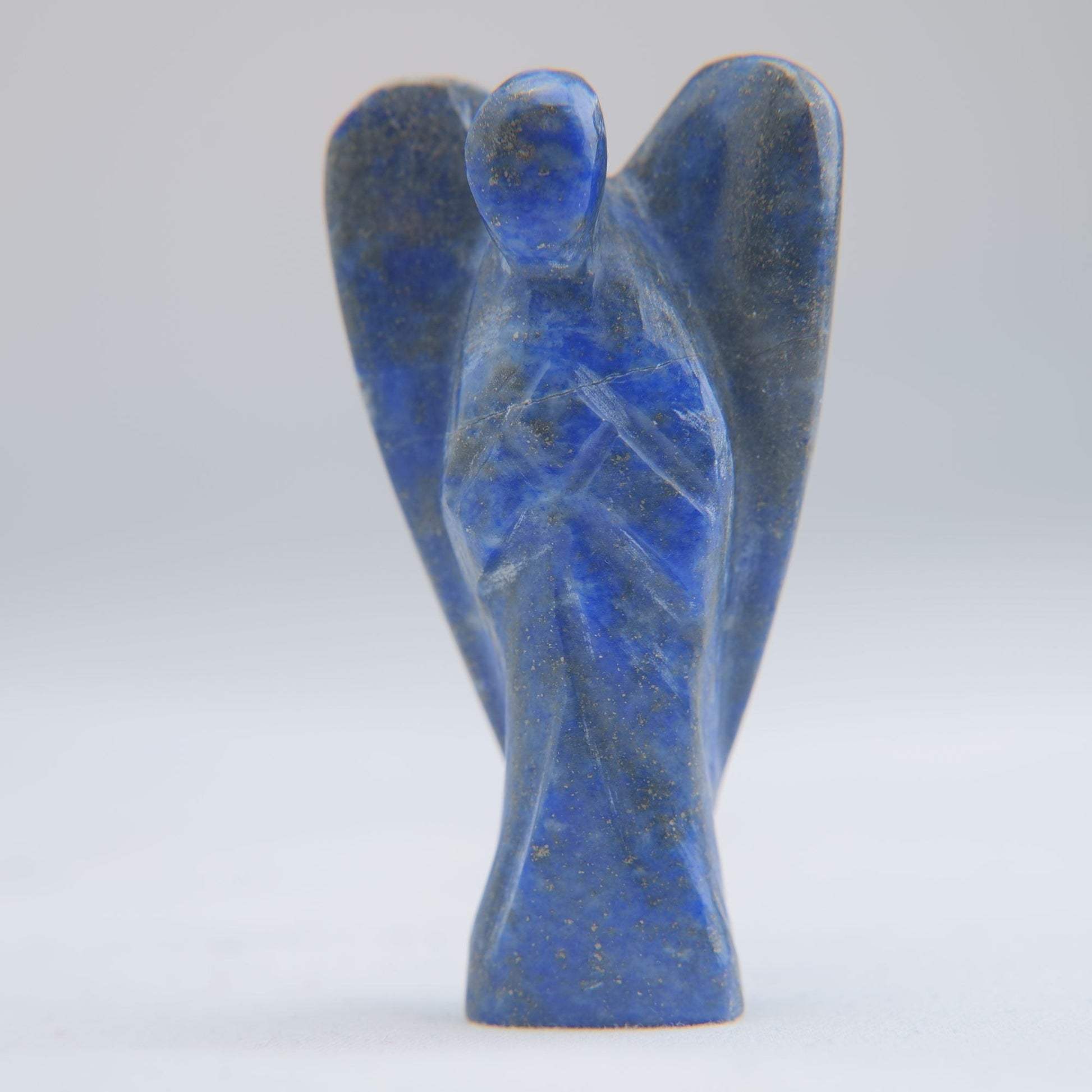 Lapis Lazuli Angel Carving 26g 55mm - Luna Panther